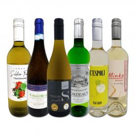  第233弾 美味しい辛口白ワイン wine だけを当店が厳選 特大感謝の大満足白ワイン wine 6本セット set 