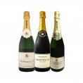  第25弾 1本あたり5,317円 税込 厳選された高級辛口シャンパンがこの価格 さらにお得になった豪華絢爛シャンパン3本セット set 