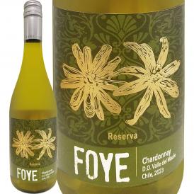 フォイエ シャルドネ chardonnay  リゼルヴァ 2025 チリ 白ワイン wine マウレ・ヴァレー ライト～ミディアムボディ 750ml 辛口 