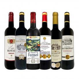  第290弾 全て金賞受賞 キング・オブ・金メダル 極旨ボルドー bordeaux 赤ワイン wine 6本セット set 
