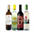  今ひそかなブーム ポルトガルが面白い  ポルトガル赤白ワイン wine 4本セット set 
