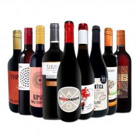  おうちタパスにピッタリ スペイン Spain 各地の赤飲み比べ おうちバル赤ワイン wine 9本セット set 