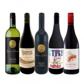  南アフリカ満喫セット set 世界でもっとも美しいワイン wine 産地と呼ばれる南アらしいワイン wine 5本セット set 