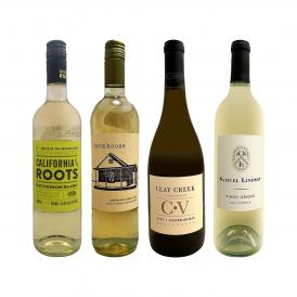 カリフォルニア好きのためのお買い得白ワイン wine 4本セット set 