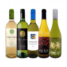  初登場の当店独自輸入の白をメインに、新世界のお買い得白ワイン wine 5本セット set 