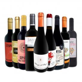  おうちタパスにピッタリ スペイン Spain 各地の赤飲み比べ おうちバル赤ワイン wine 9本セット set 