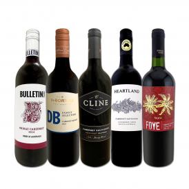  カリフォルニアの老舗ワイナリーが造るテロワール・シリーズのカベルネをメインに新世界のお買い得赤5本 赤ワイン wine セット set 5本セット set ワイン wine