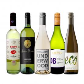  産地の個性が光るアロマたっぷりの白ワイン wine 5本セット set オレゴン産ピノ・グリ トラミナー ゲヴェルツトラミネール シュナン・ブラン 辛口 デイリーワ 