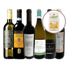  80セット set 限り ショートパスタのおまけ付き バラエティ豊かなイタリア Italy ワイン wine 6本セット set 