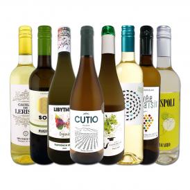  おうちタパスにピッタリ スペイン Spain 各地の白飲み比べ おうちバル白ワイン wine 8本セット set 