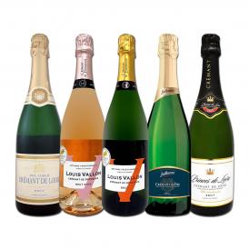  第20弾 ぜんぶクレマン clement フランス France の高級瓶内2次発酵の伝統製法 クレマン clement だけの至福なるスパークリング sparkling ワイン wine セット