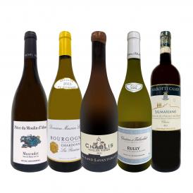  端数在庫一掃 高級贅沢なワイン wine ばかり白5本セット set 