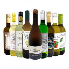  第69弾シャブリ chablis 入り 1本あたり1,223円 税込 人気白ワイン wine 勢揃い 自信をもってお届けするお手頃価格で厳選辛口白ワイン wine 9本セット set 白 
