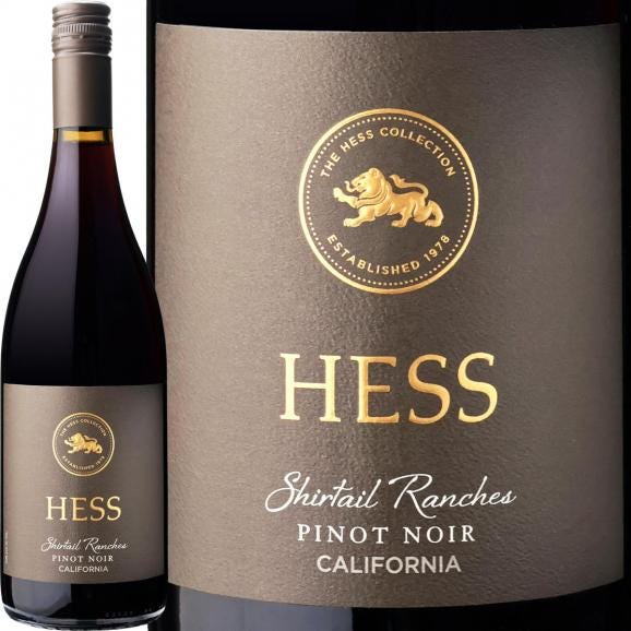 ヘス・コレクション・シャーテイル・ランチ・ピノ・ノワール 2022 アメリカ America 赤ワイン wine 750ml 辛口01