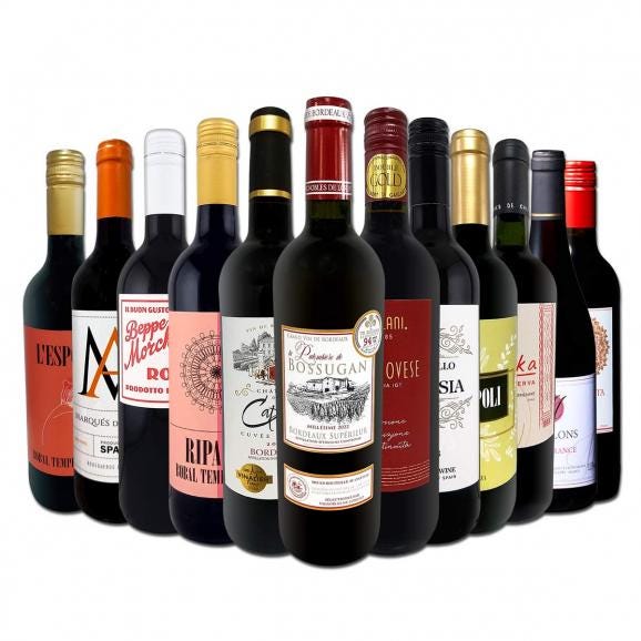  第94弾 1本あたり880円 税込 採算度外視の大感謝 厳選赤ワイン wine 12本セット set 12本で10,560円 税込 たっぷり 大容量 ウルトラバリュー 毎日飲める 飲み 01