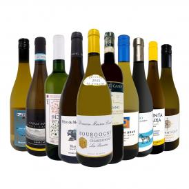  格上 贅沢 すべてワンランク上の厳選白ワイン wine 10本セット set ブルゴーニュ bourgogne シャルドネ chardonnay シャブリ chablis 辛口 高級辛口 フランス 