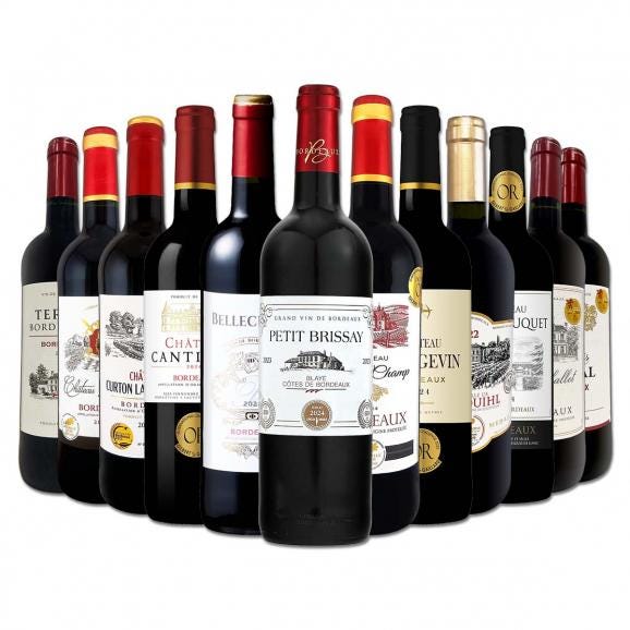  第139弾 金賞ボルドー bordeaux スペシャル 厳選金賞ボルドー bordeaux 12本セット set 01