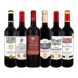  第297弾 全て金賞受賞 キング・オブ・金メダル 極旨ボルドー bordeaux 赤ワイン wine 6本セット set 厳選スタッフ厳選 テイスティング済 フランス France ボル