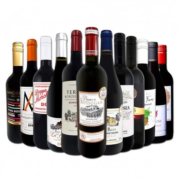 第95弾 1本あたり880円 税込 採算度外視の大感謝 厳選赤ワイン wine 12本セット set 12本で10,560円 税込 たっぷり 大容量 ウルトラバリュー 毎日飲める 飲み 01