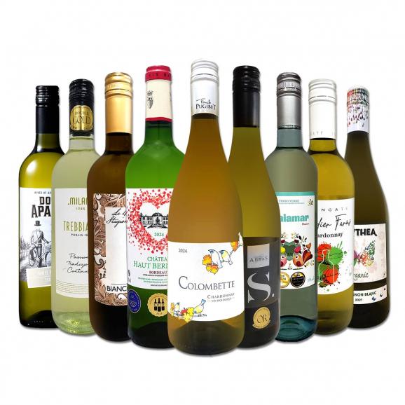  100セット set 限り 端数在庫一掃 白ワイン wine 9本セット set 01