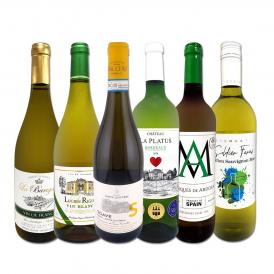 当店厳選 極旨白ワイン wine 白ワイン wine を存分に楽しむ 味わい深いスーパーセレクト白6本 