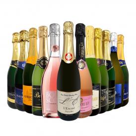  第135弾 1本あたり990円 税込 選び抜いたハイクオリティ泡ばかり12本 辛口スパークリング sparkling ワイン wine セット set 