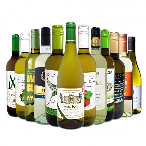  第109弾 1本あたり880円 税込 採算度外視の大感謝 厳選白ワイン wine 12本セット set 01
