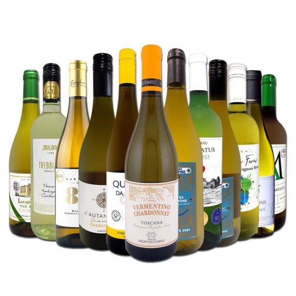 当店オススメばかりを厳選したちょっといい白ワイン wine 12本セット set 01
