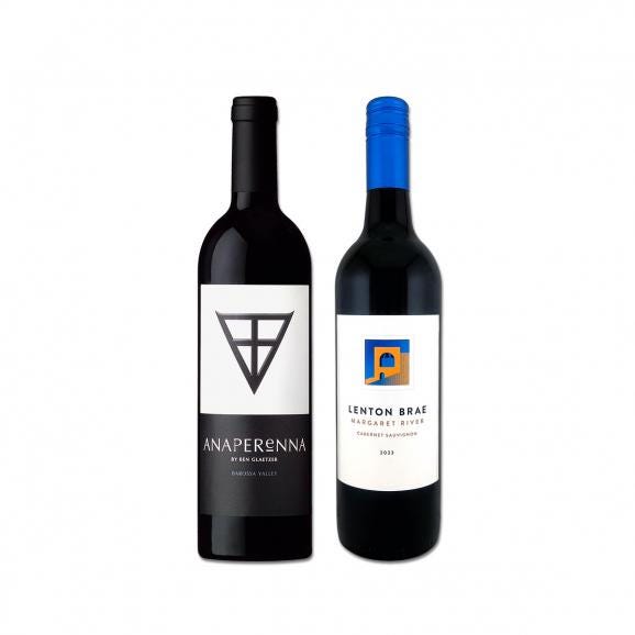  当店でしか買えない、オーストラリア Australia 産高級赤ワイン wine 2本セット set パーカー parker 94点の濃厚シラーズとハリデー92点のエレガント・カベル 01