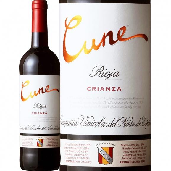 クネ・クリアンサ 2022 スペイン Spain 赤ワイン wine 750ml ミディアムボディ リオハ 銘醸地 CVNE リオハ・アルタ スペイン Spain 王室御用達ワイナリー 高樹 01