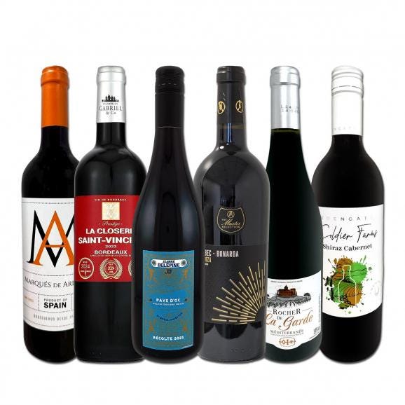 第182弾 当店厳選 これぞ極旨赤ワイン wine 大満足 充実の飲み応え 贅沢なスーパー・セレクト01