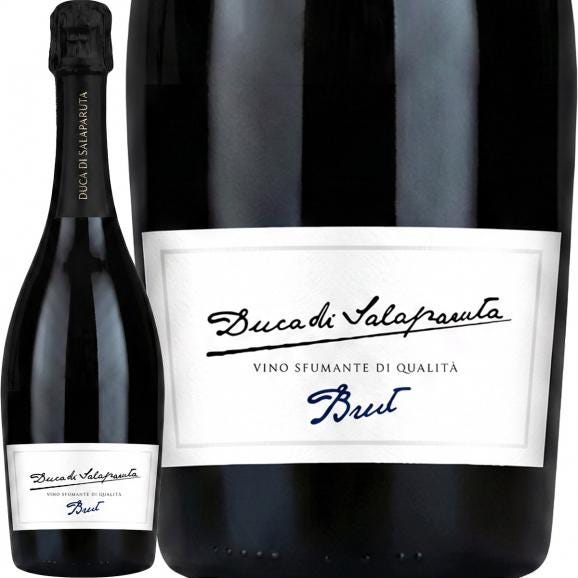 ドゥーカ・ディ・サラパルータ・ブリュット イタリア Italy 白スパークリング sparkling ワイン wine 750ml 辛口 スプマンテ シチリア01