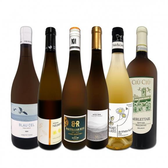  当店独自輸入 白ワイン wine 好きバイヤー厳選 オーガニック白ワイン wine 6本セット set 01