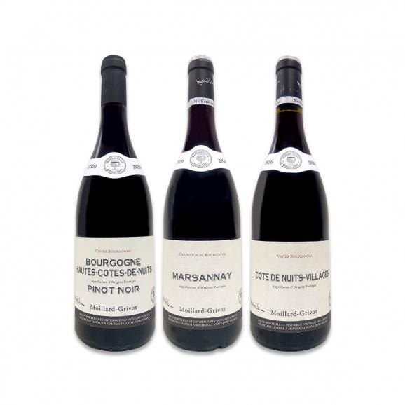  すべて王道コート・ド・ニュイ 厳選ブルゴーニュ bourgogne 赤ワイン wine 3本セット set 01
