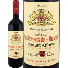 シャトー・レ・グラヴィエール・ド・ラ・ブランディル 2020 ボルドー bordeaux 750ml 赤ワイン wine 