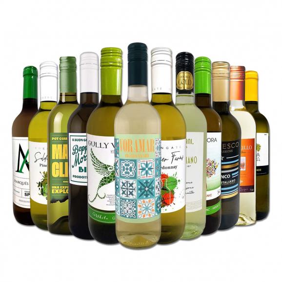  第110弾 1本あたり880円 税込 採算度外視の大感謝 厳選白ワイン wine 12本セット set 01