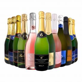  第136弾 1本あたり990円 税込 選び抜いたハイクオリティ泡ばかり12本 辛口スパークリング sparkling ワイン wine セット set 
