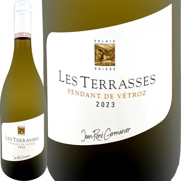 ジャン-ルネ・ジェルマニエ ファンダン・ヴェトロ・テラス 2023 白ワイン wine 750ml ミディアムボディ スイス シャスラ Fendant フォンダン ヴェトロ村 ヴァレ01