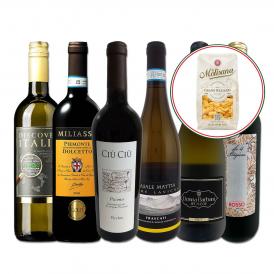  80セット set 限り ショートパスタのおまけ付き バラエティ豊かなイタリア Italy ワイン wine 6本セット set 
