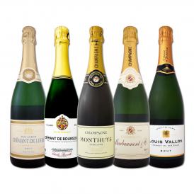  シャンパン2本入り 自信を持ってお届けする格上スパークワイン wine 5本セット set 