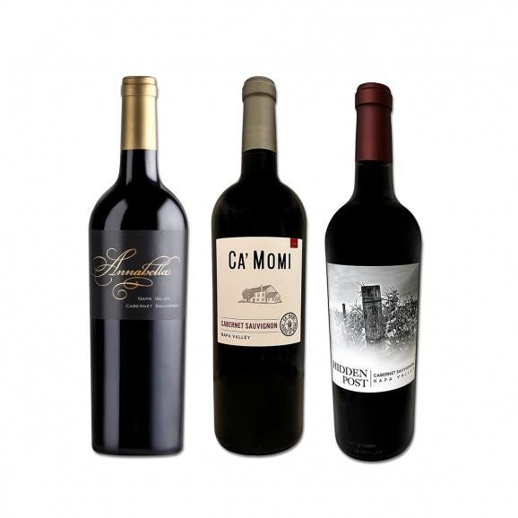  高級ナパ・ヴァレー産カベルネ・ソーヴィニョン3本セット set カリフォルニア産 赤ワイン wine セット set ナパワイン wine ナパ赤ワイン wine ナパ産カベルネ01