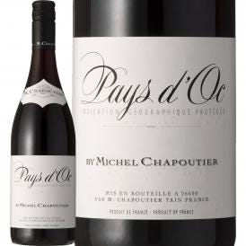 シャプティエ・ペイ・ドック・ルージュ 最新ヴィンテージをお届け フランス France 赤ワイン wine 750ml ミディアムボディ 辛口 パーカー parker Chapoutier