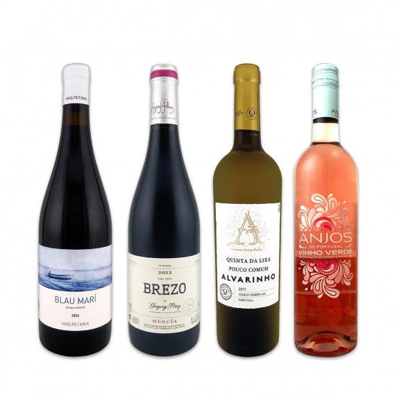  イベリア半島をワイン wine で周遊の旅 スペイン Spain ＆ポルトガルワイン wine 4本セット set 01