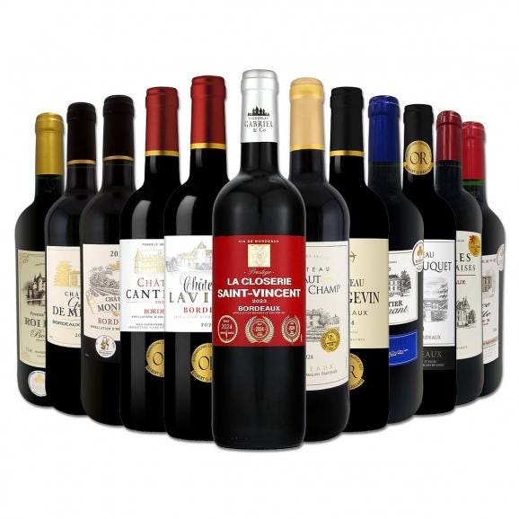 第141弾 金賞ボルドー bordeaux スペシャル 厳選金賞ボルドー bordeaux 12本セット set 01