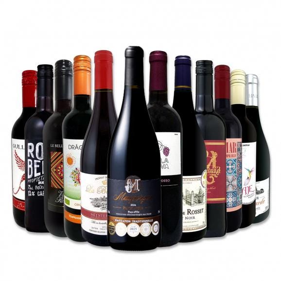  第231弾 超特大感謝 スタッフ厳選 の激得赤12本11,550円 税込 セット set 01