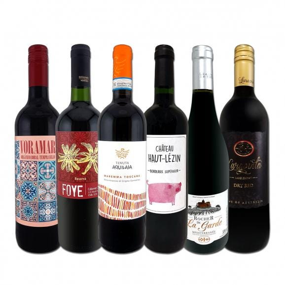 第184弾 当店厳選 これぞ極旨赤ワイン wine 大満足 充実の飲み応え 贅沢なスーパー・セレクト01