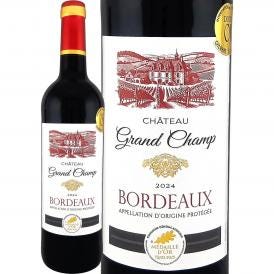 シャトー・グラン・シャン 2024 フランス France 金賞ボルド750ml 赤ワイン wine レッドワイン wine AOPボルドー bordeaux ボルドー bordeaux 産 ボルドー