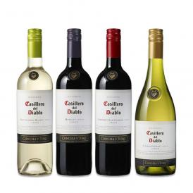  カッシェロ・デル・ディアブロ 人気4本セット set カッシェロ デル ディアブロ ワイン wine セット set ミックスワイン wine セット set チリワイン wine