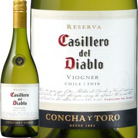 カッシェロ・デル・ディアブロ ヴィオニエ 最新ヴィンテージでお届け チリ 白ワイン wine コンチャ・イ・トロ Casillero del Diablo 人気ブランド ワイン 