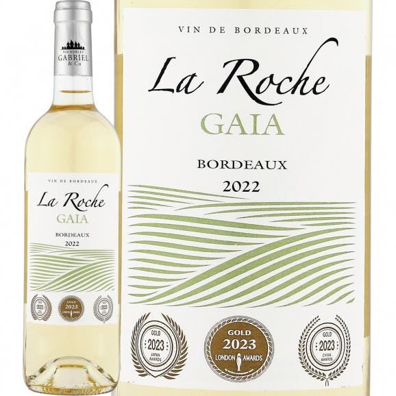 ラ・ロッシュ・ガイア 2022 白ワイン wine ボルドー bordeaux ボルドー bordeaux 白 フランス France ソーヴィニョンブラン ユニブラン コロンバール 750m01